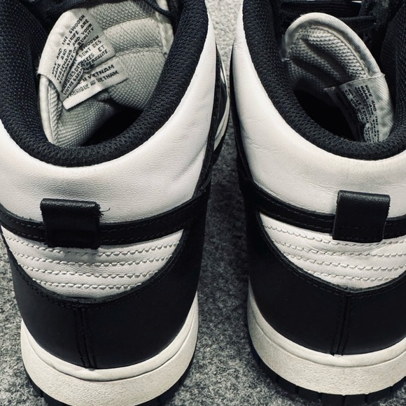 Nike Black and White Panda Dunk Sneakers main image 4